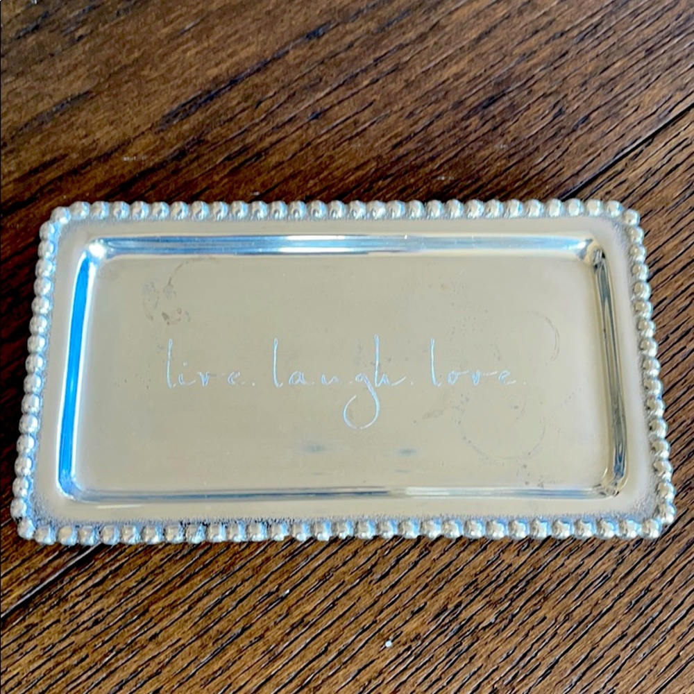 Mariposa Beaded Statement Tray